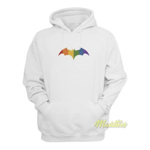 Batwomen Logo Rainbow Hoodie 2