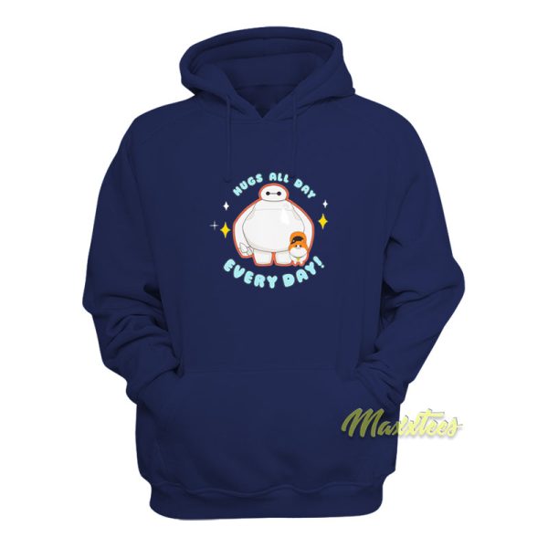 Baymax and Mochi Hugs All Day Everyday Hoodie