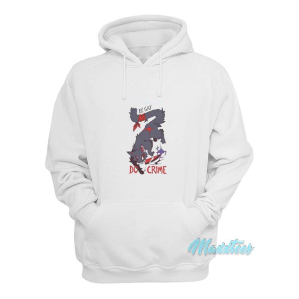 Be Gay Do Crime Cat Hoodie