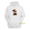 Bear Sitting On Mushroom Hoodie