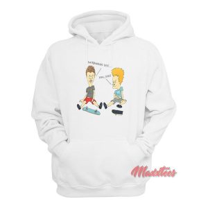 Beavis And Butt head Skateboarding Sucks Hoodie 2