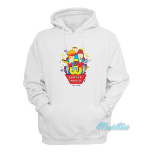 Beavis amp Butthead Burger World x Bait Hoodie 1