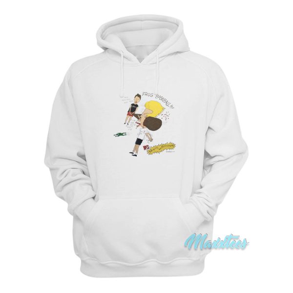 Beavis and Butt-Head Frog Baseball Hoodie