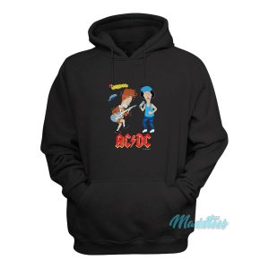 Beavis and Butt Head MTv AC DC Hoodie 1