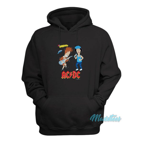 Beavis and Butt-Head MTv AC DC Hoodie