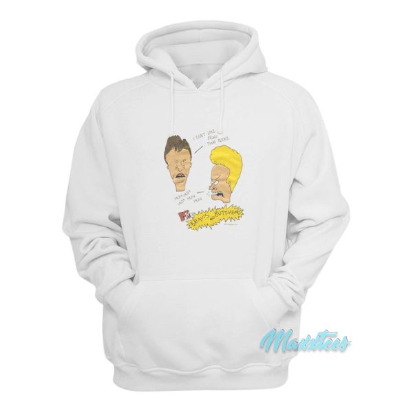 Beavis and Butt-Head Stuff That Sucks Hoodie