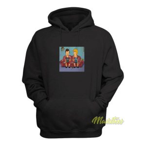 Beavis and Butt Head Wrestling Hoodie 2