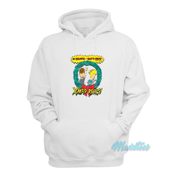 Beavis and Butt-Head Xmas Rocks Hoodie