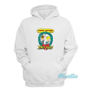 Beavis and Butt-Head Xmas Rocks Hoodie 1 Beavis and Butt Head Xmas Rocks Hoodie 2