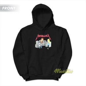 Beavis and Butthead Metallica Hoodie 1
