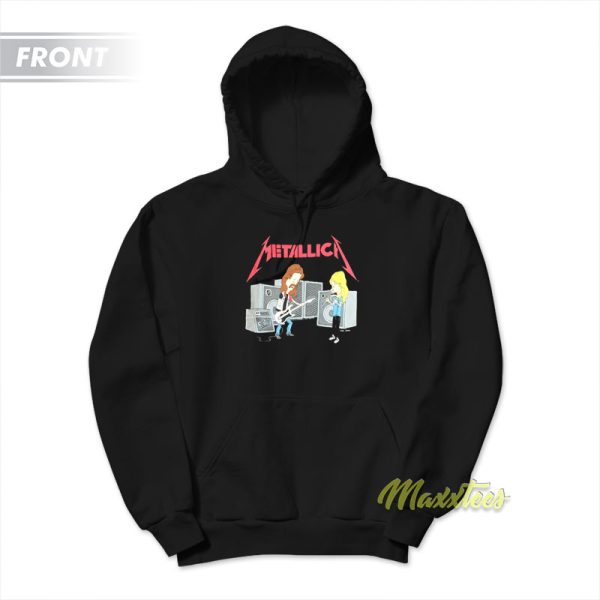 Beavis and Butthead Metallica Hoodie