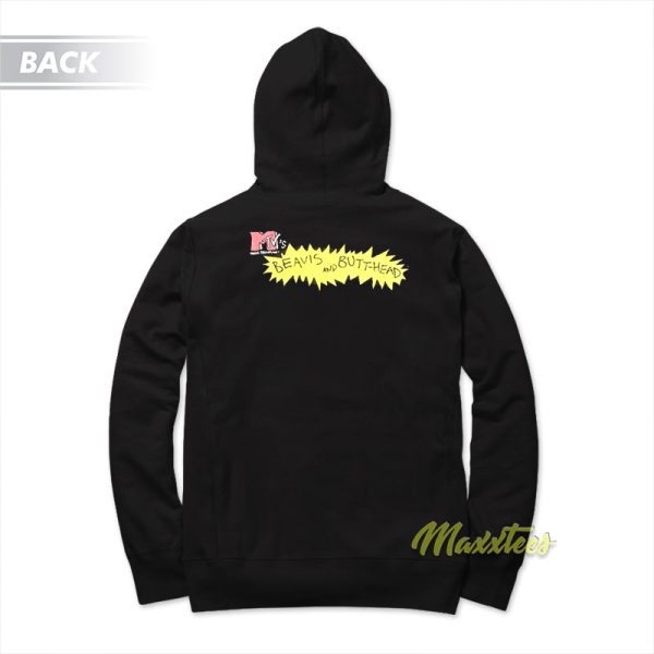 Beavis and Butthead Metallica Hoodie