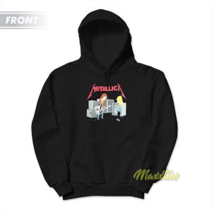 Beavis and Butthead Metallica Hoodie 3