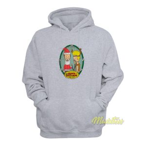 Beavis and Butthead Santa Christmas Hoodie 1
