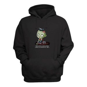 Being Alive is Exhausting Unisex Hoodie 2