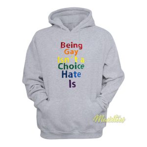 Being Gay Isn't A Choice Hate Is Hoodie 1 Being Gay Isnt A Choice Hate Is Hoodie 2