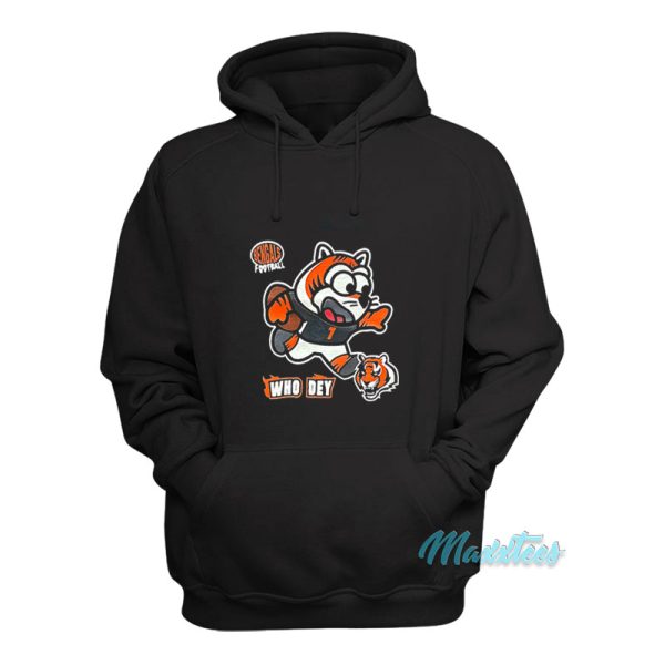 Bengals Tiger Who Dey Hoodie