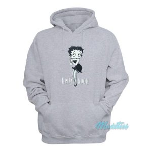 Betty Boop BW Hoodie Cheap 2