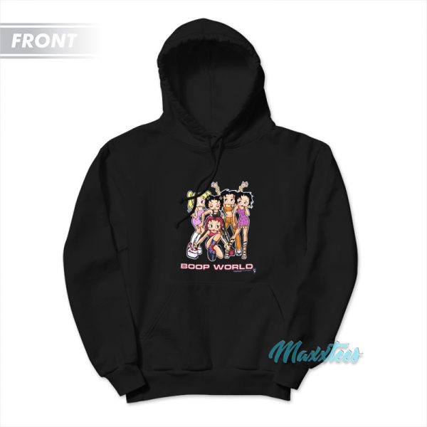 Betty Boop Spice Girls Boop World Girl Power Hoodie