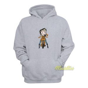 Betty Boop Wild One Motorcycle Hoodie 1
