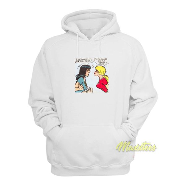 Betty and Veronica Comic Strip Hoodie