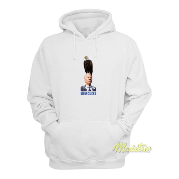 Biden Sucks Eagle Hoodie