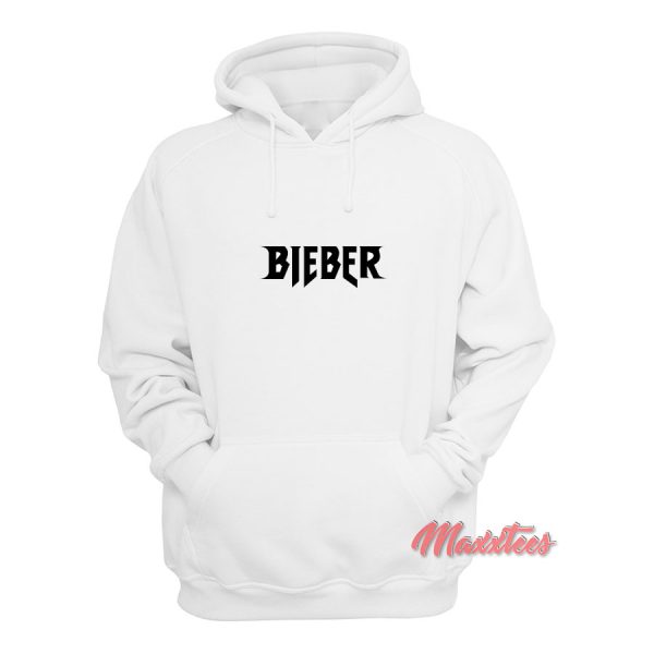 Bieber Font Purpose Tour Hoodie