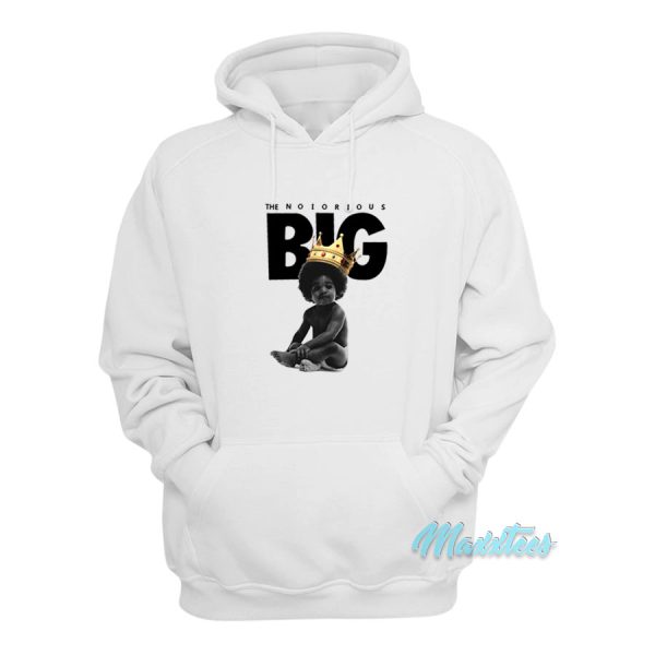 Biggie Smalls The Notorious Big Baby King Crown Hoodie