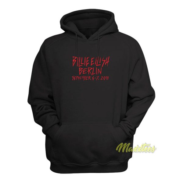 Billie Eilish Berlin September 2019 Hoodie