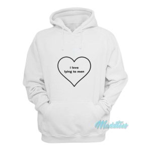 Billie Eilish I Love Lying To Men Hoodie 2