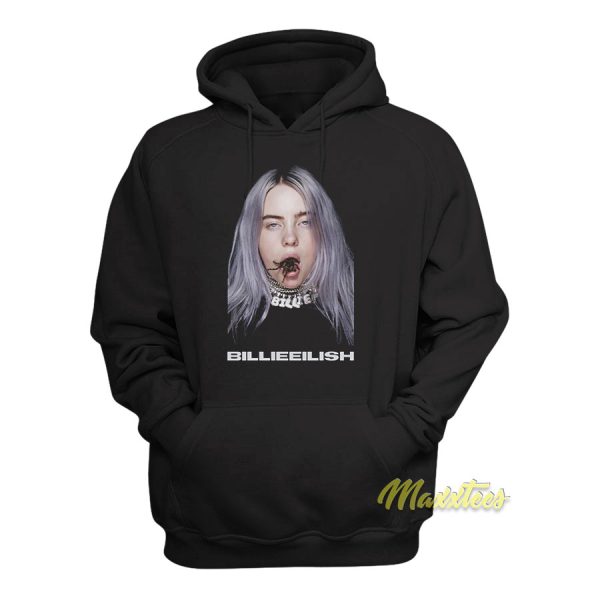 Billie Eilish Tarantula Mouth Hoodie