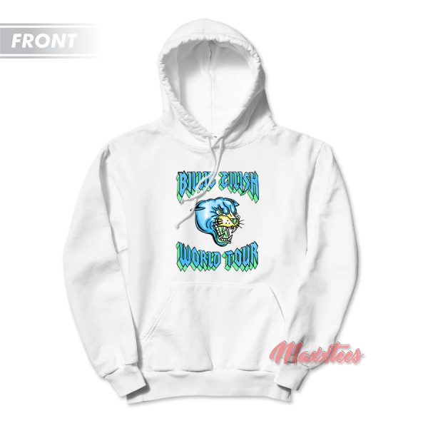 Billie Eilish World Tour 2019 Panther Hoodie