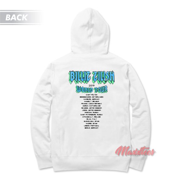 Billie Eilish World Tour 2019 Panther Hoodie