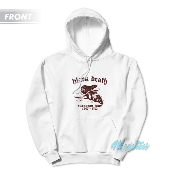 Black Death European Tour Long Live Death Hoodie