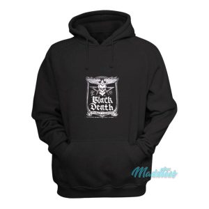 Black Death Malt Liquor Johnny Fever Hoodie 2
