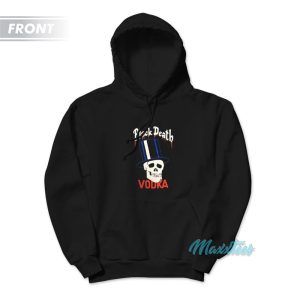 Black Death Vodka Drink In Peace Slash Hoodie 1