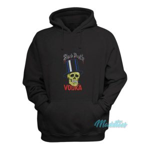 Black Death Vodka Gun N Roses Slash Skull Hoodie 2