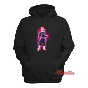 Black Goku Super Saiyan Rose Dragon Ball Hoodie 3