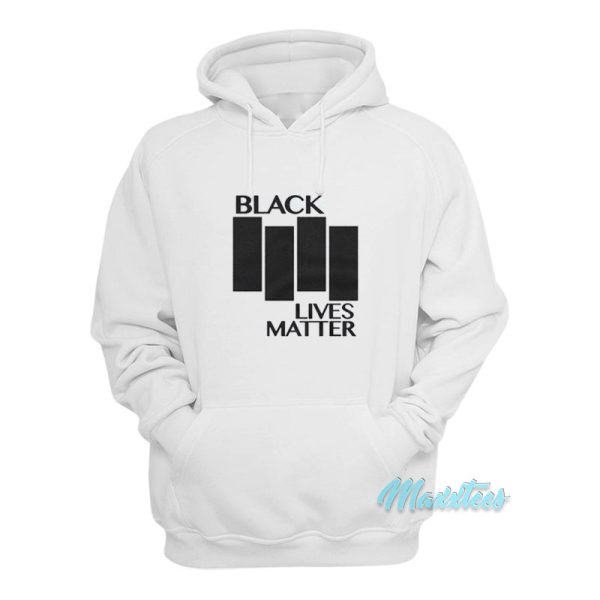 Black Lives Matter Black Flag Parody Hoodie