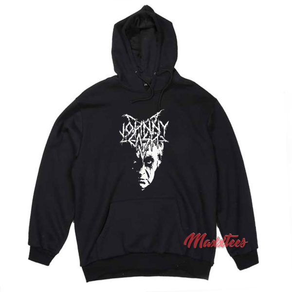 Black Metal Johnny Cash Hoodie