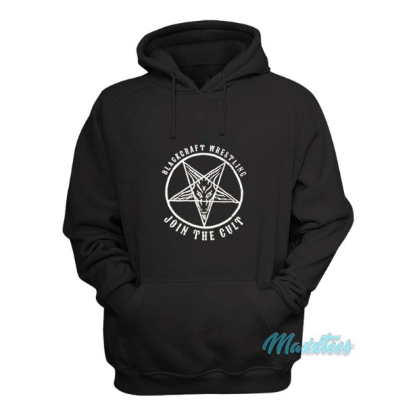 Blackcraft Wrestling Join The Cult Logo Hoodie