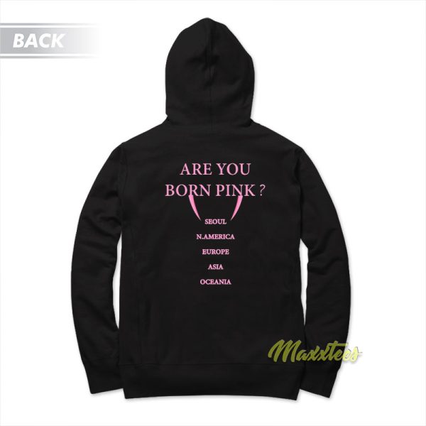 Blackpink World Tour Born Pink Hoodie