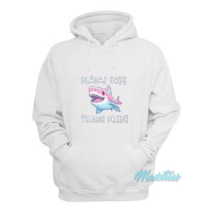 Blahaj Says Trans Pride Hoodie 2