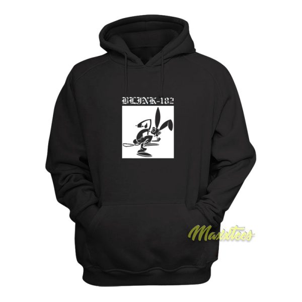 Blink 182 Bunny Black and White Hoodie