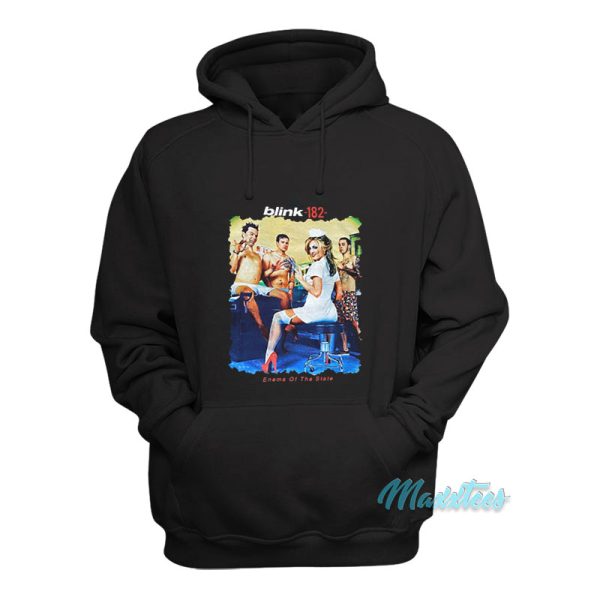 Blink 182 Enema Of The State Album Cover Hoodie