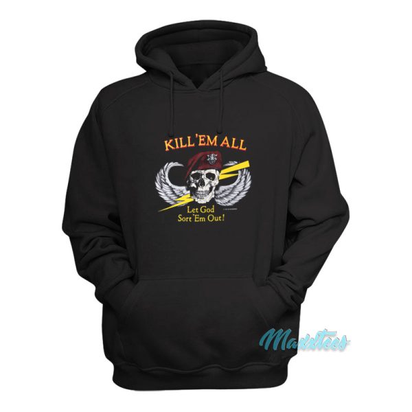 Blink 182 Kill Em All Let God Sort Em Out Hoodie