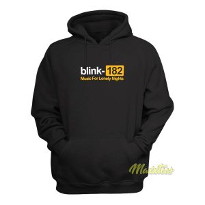 Blink 182 Music For Lonely Nights Hoodie 1
