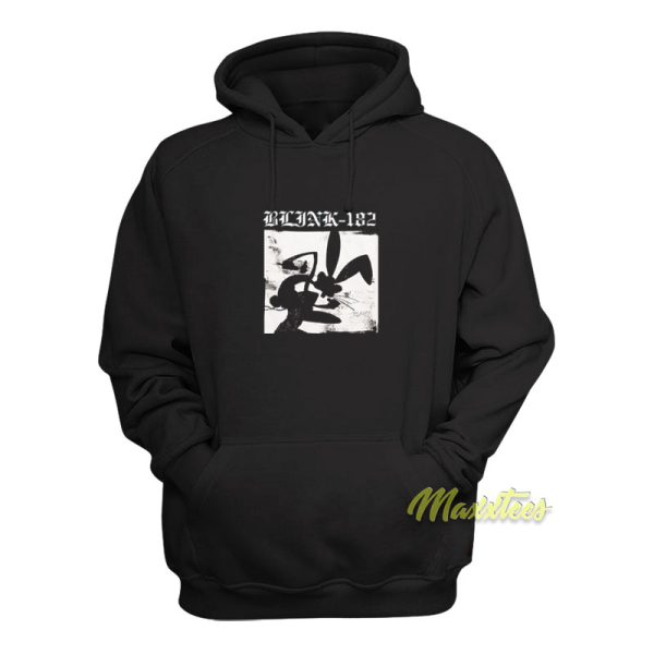 Blink 182 Rabbit Black and White Hoodie