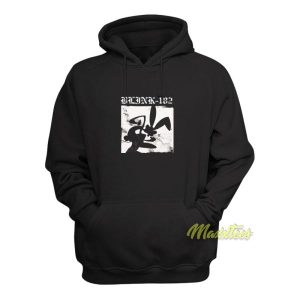 Blink 182 Rabbit Black and White Hoodie 2