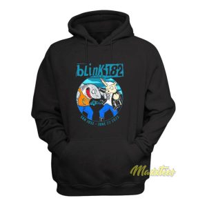 Blink-182 Sharks Tank San Jose Hoodie 1 Blink 182 Sharks Tank San Jose Hoodie 2